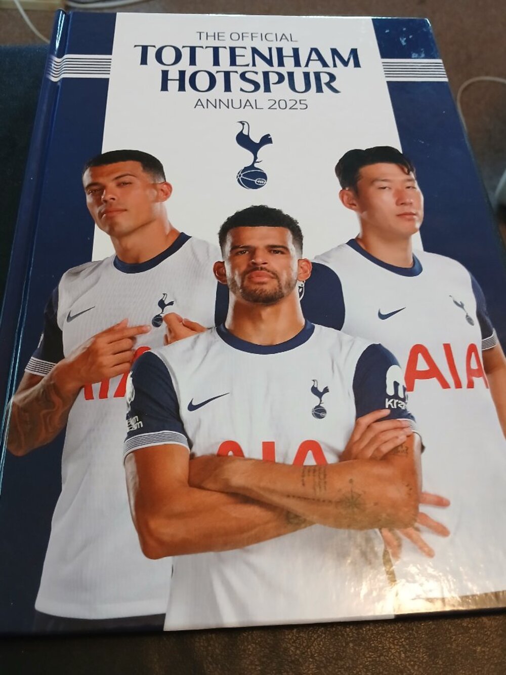 The Official Tottenham Hotspur Annual 2025 Hardback Book - Soccer / Futbol